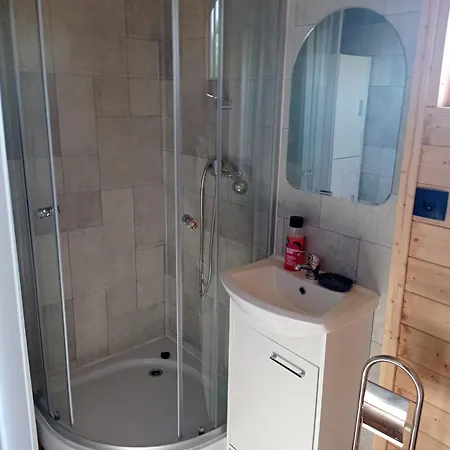 Mobilny Nad Rzeka Ferienhaus *