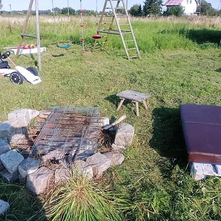 Mobilny Nad Rzeka Ferienhaus *
